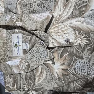 Men's Casual Button Down Shirt - Brown